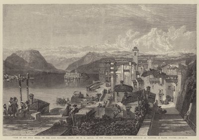 View of the Isola Bella, on the Lago Maggiore, Italy by William Leighton Leitch